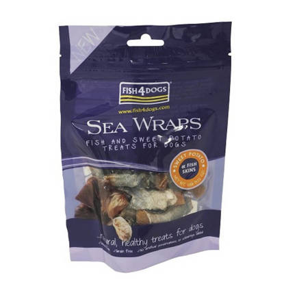 Picture of FISH4DOGS SEA WRAPS TREATS