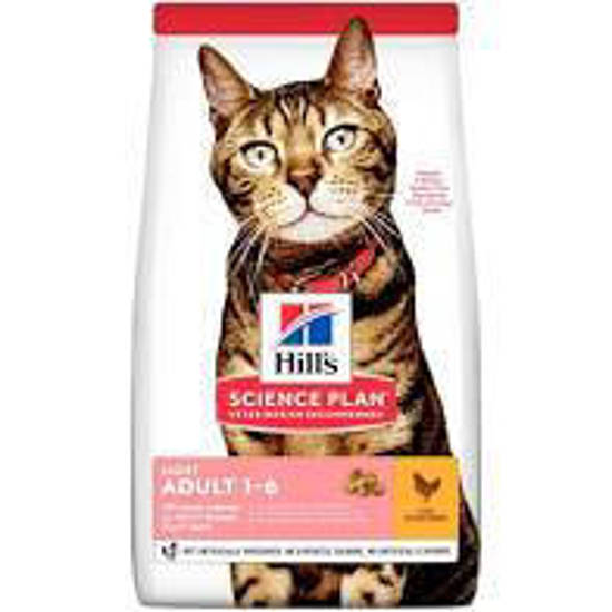 Picture of Hills Feline Light 1-6 year  Chicken 3kg